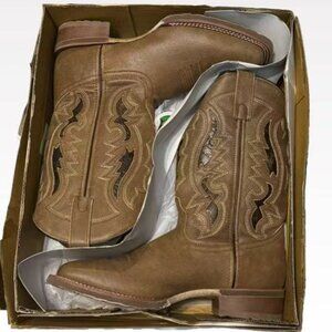 Laredo Men's Rancher Cowboy Boots Tan 10.5